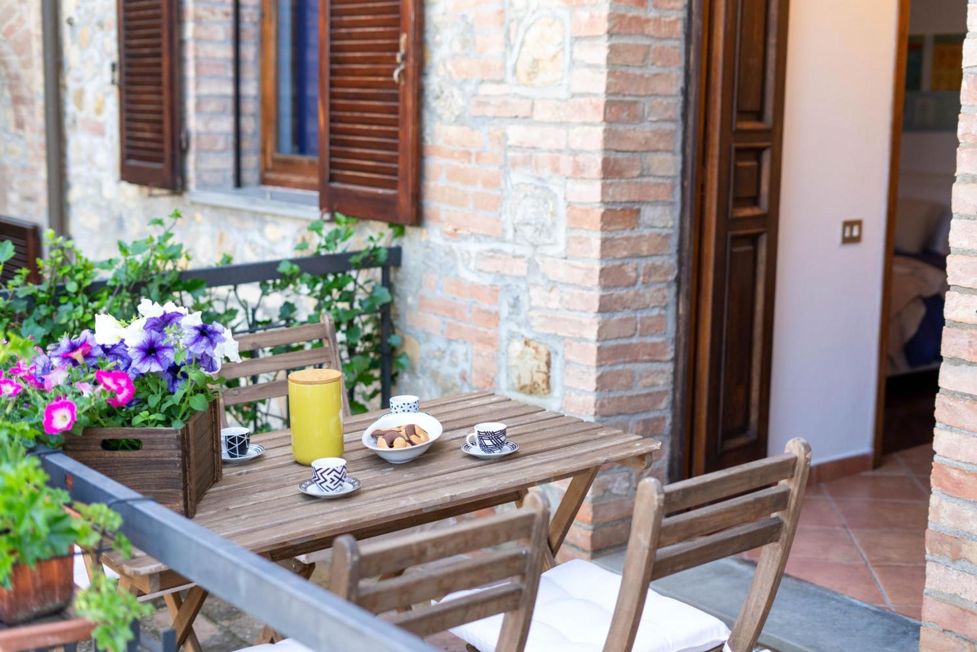 Poggio Nociano Appartement Siena Buitenkant foto